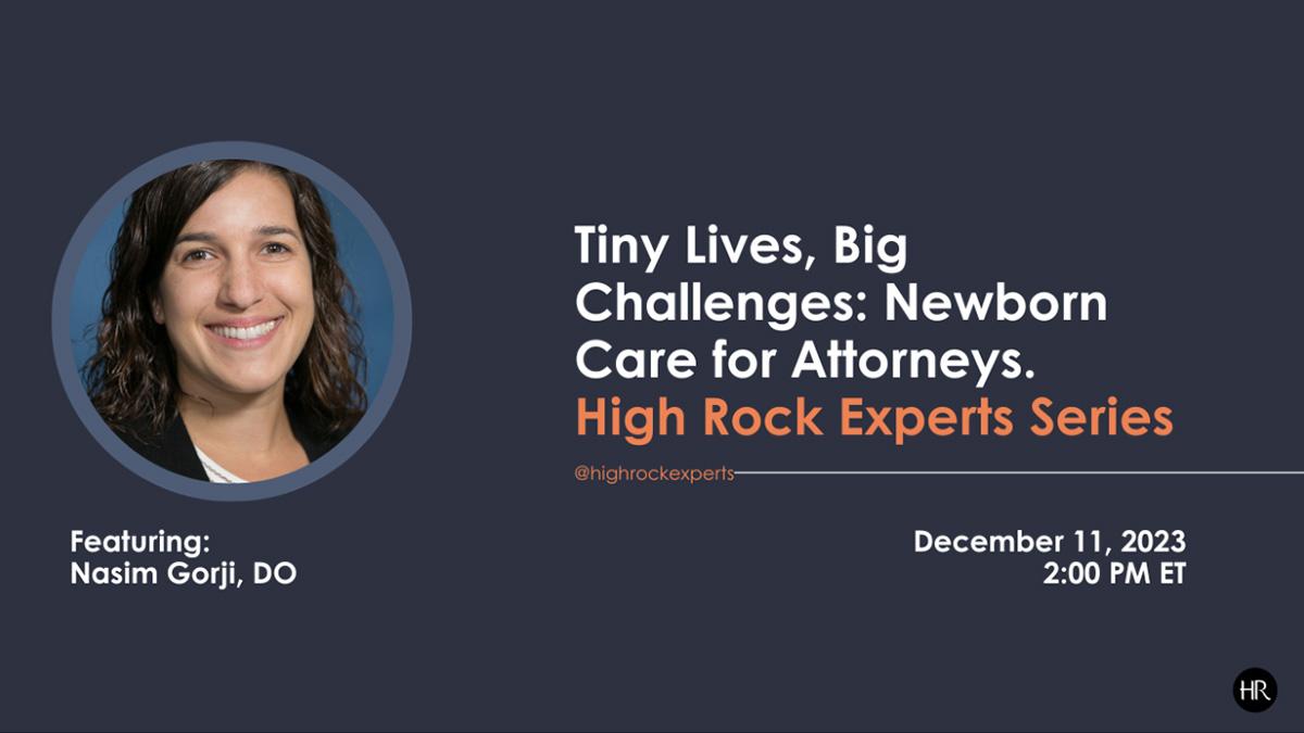 Tiny Lives, Big Challenges- Newborn Care for Attorney